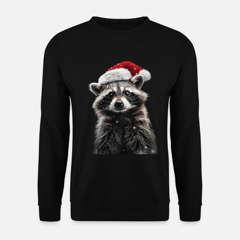 Waschbär - Unisex Pullover - Schwarz