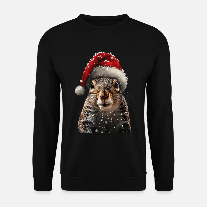 Squirrel - Unisex Sweatshirt - black