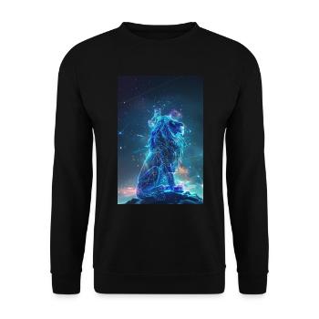 Scorpion - Unisex Sweatshirt - black - Front - Alina (178cm) & Michal (187cm)
