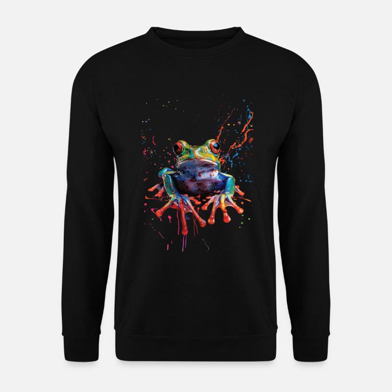 Frog - Unisex Sweatshirt - black