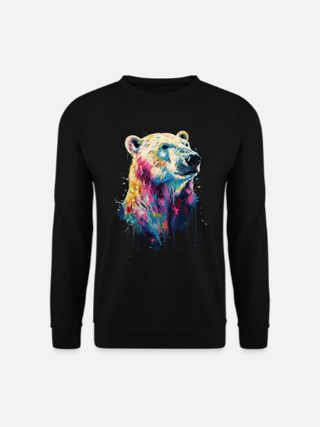 Eisbär - Unisex Pullover - Schwarz