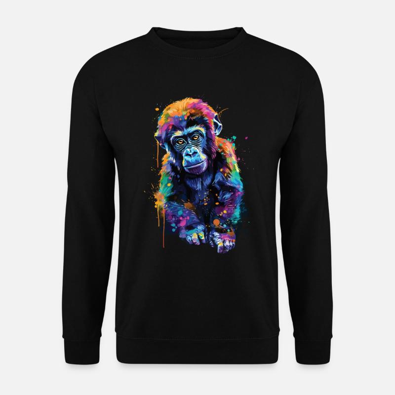 Gorilla - Unisex Sweatshirt - black