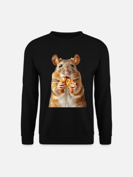 Rat - Sweat-shirt Unisexe - noir