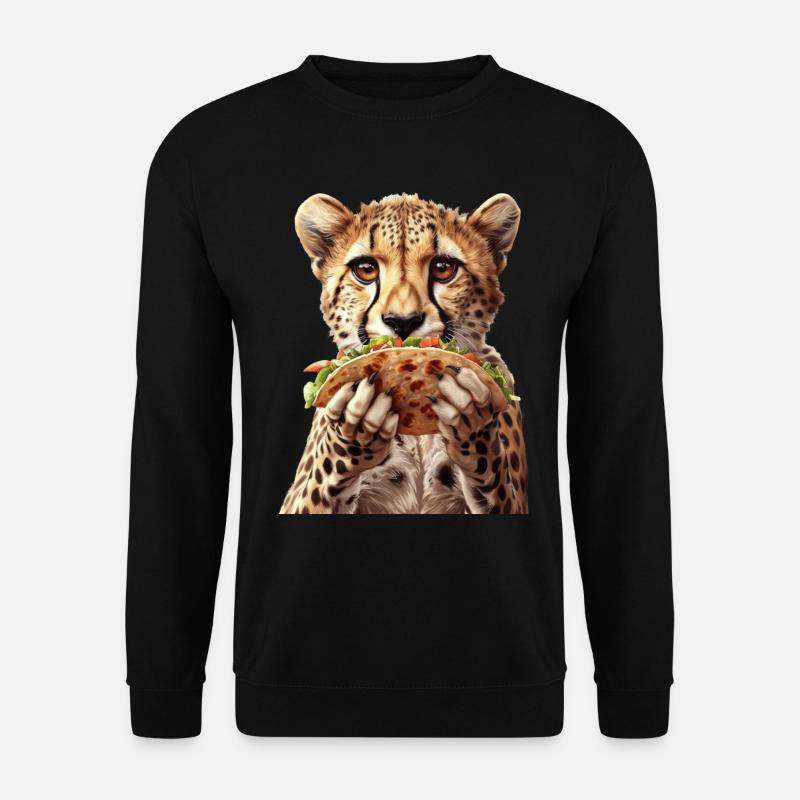 Guépard - Sweat-shirt Unisexe - noir