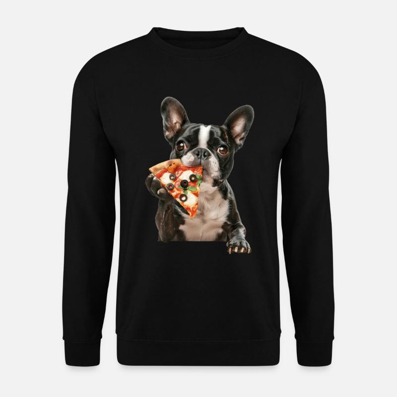 Boston Terrier - Unisex Sweatshirt - black