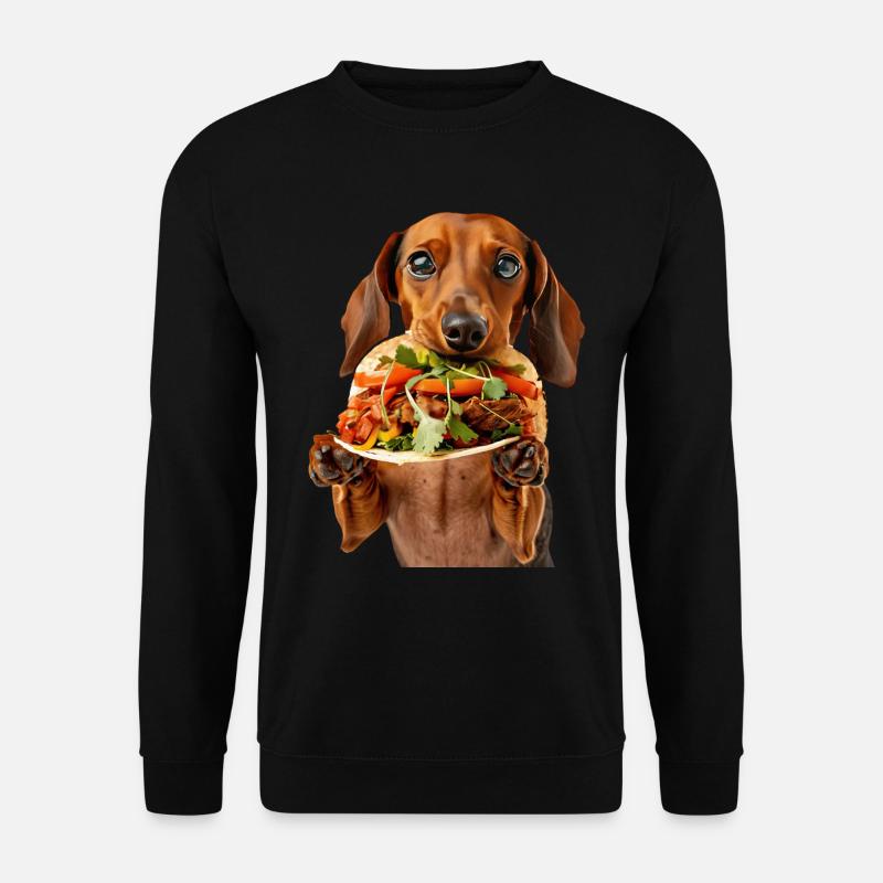 Dachshund - Unisex Pullover - Schwarz