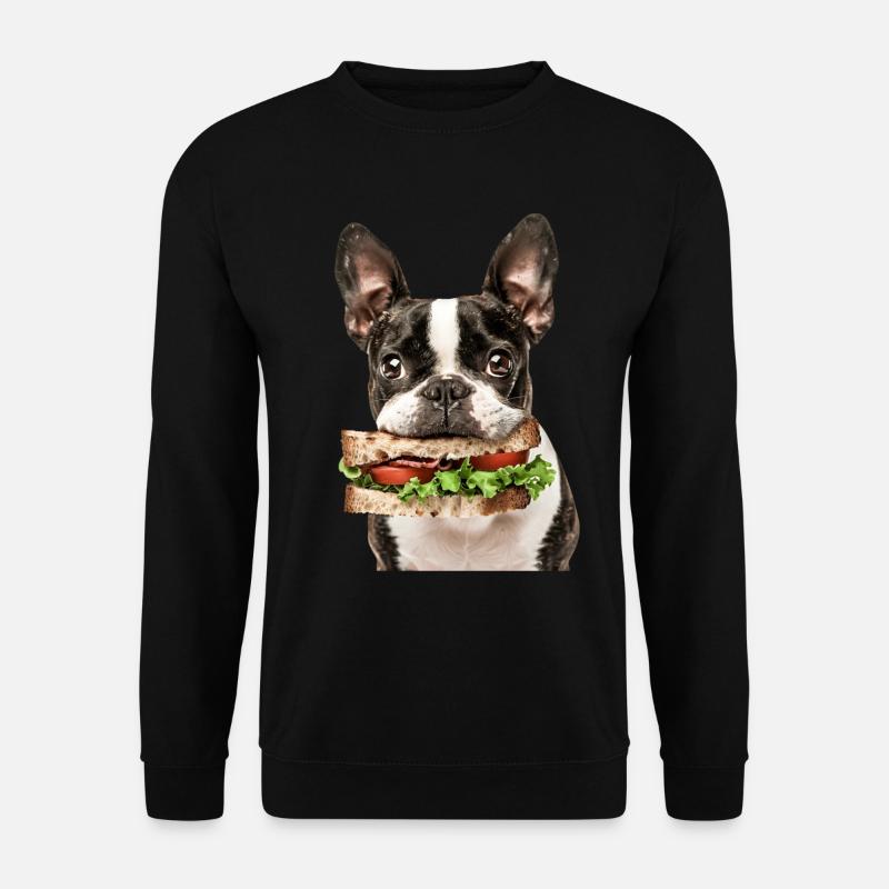 Boston Terrier - Unisex Sweatshirt - black