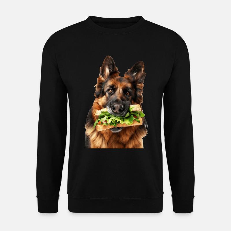 German Shepherd - Unisex Sweatshirt - black