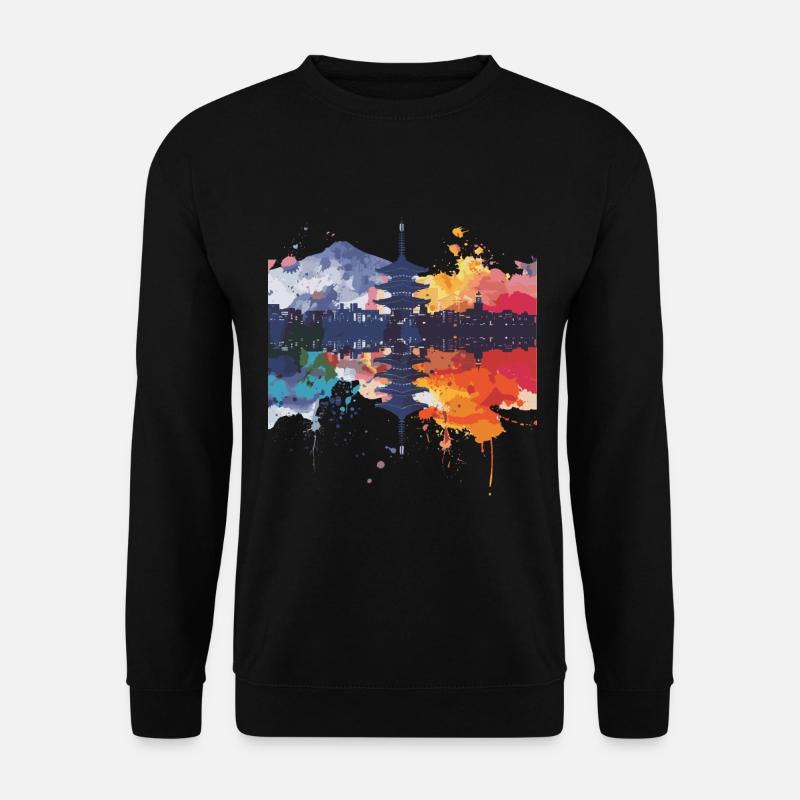 Nagano - Unisex Pullover - Schwarz