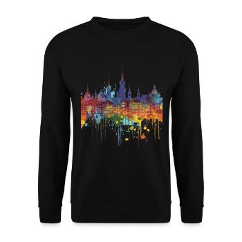 Stargard - Unisex Pullover - Schwarz - Vorne - Alina (178cm) & Michal (187cm)
