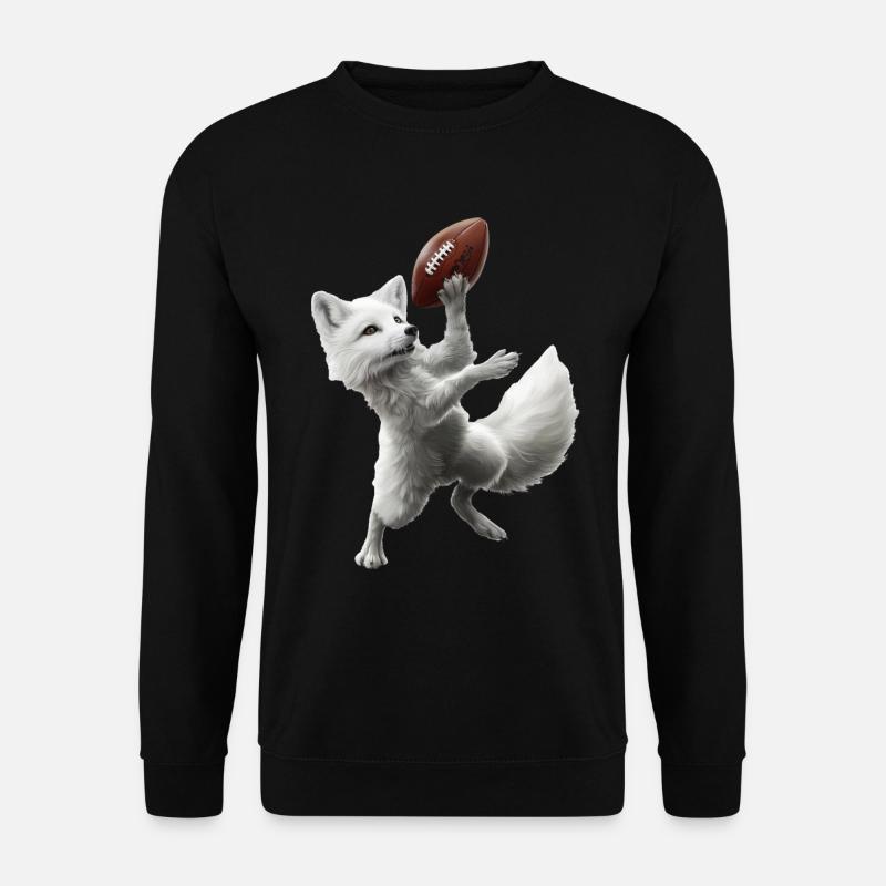 Arctic Fox Football - Unisex Sweatshirt - black
