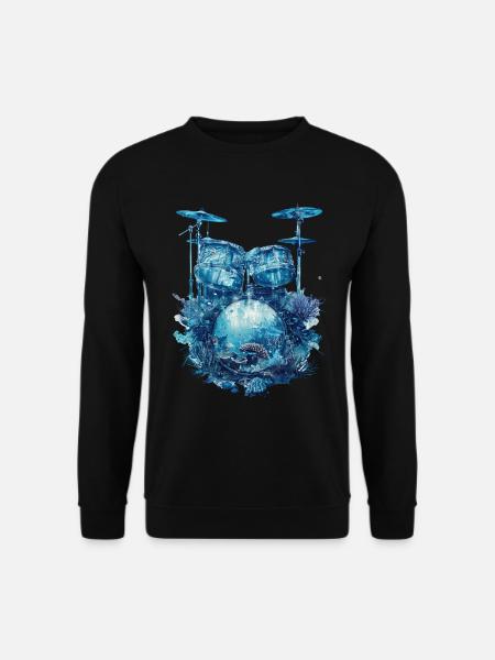 Fûts de poisson - Sweat-shirt Unisexe - noir