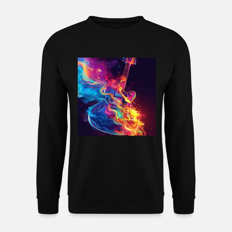 Guitar - Unisex Sweatshirt - black