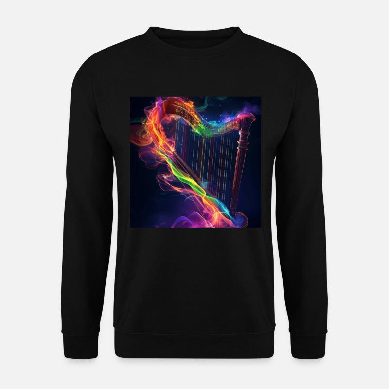 Harp - Unisex Sweatshirt - black