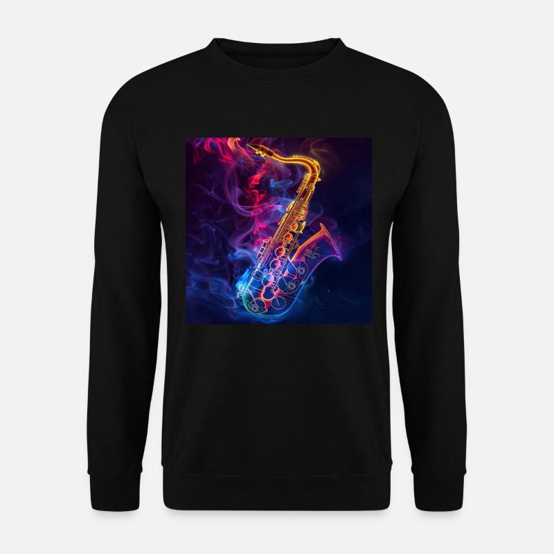 Saxophone - Unisex Sweatshirt - black