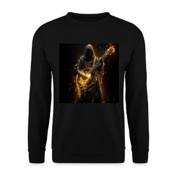 Banjo - Unisex Pullover - Schwarz - Vorne - Alina (178cm) & Michal (187cm)
