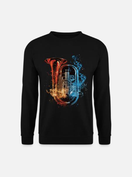 Tuba - Unisex Pullover - Schwarz