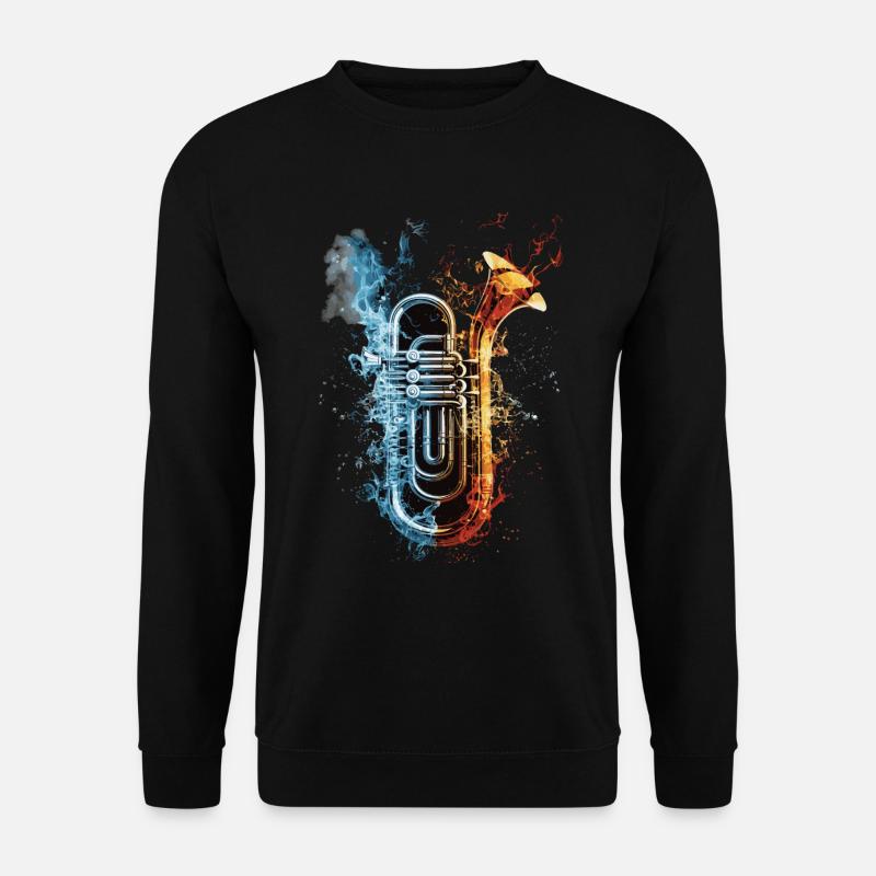 Tuba - Unisex Pullover - Schwarz