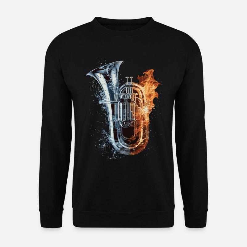 Tuba - Unisex Pullover - Schwarz