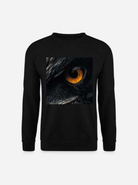 Adlerauge - Unisex Pullover - Schwarz