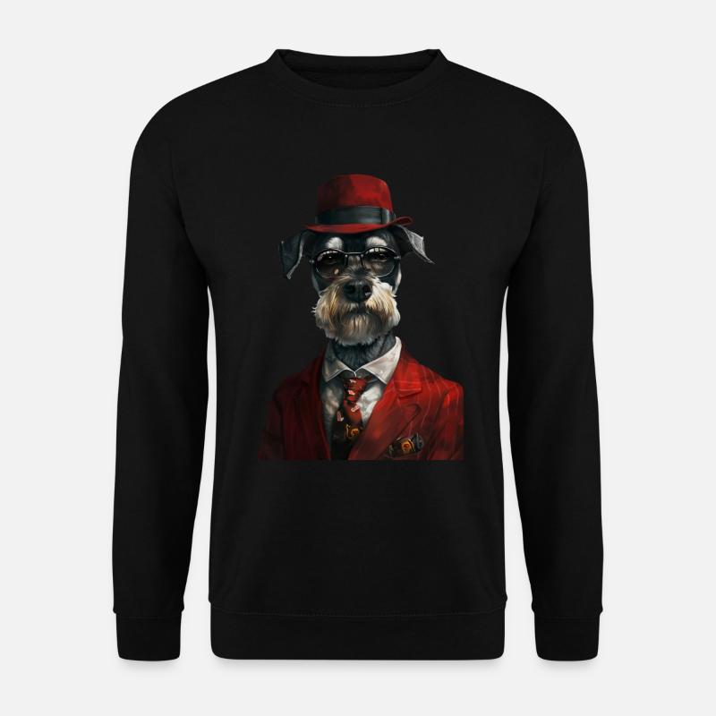 Schnauzer - Unisex Pullover - Schwarz