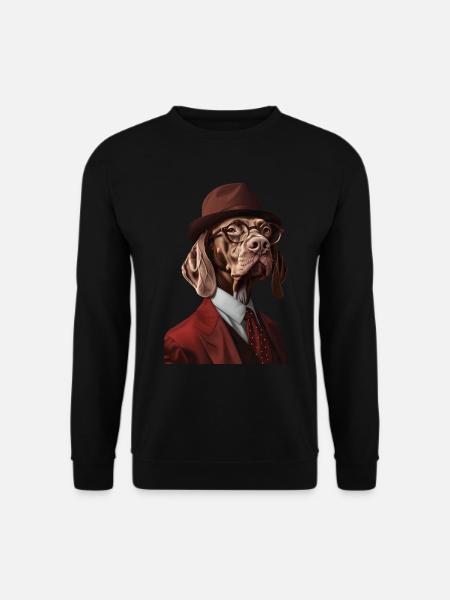 Vizsla - Unisex Pullover - Schwarz