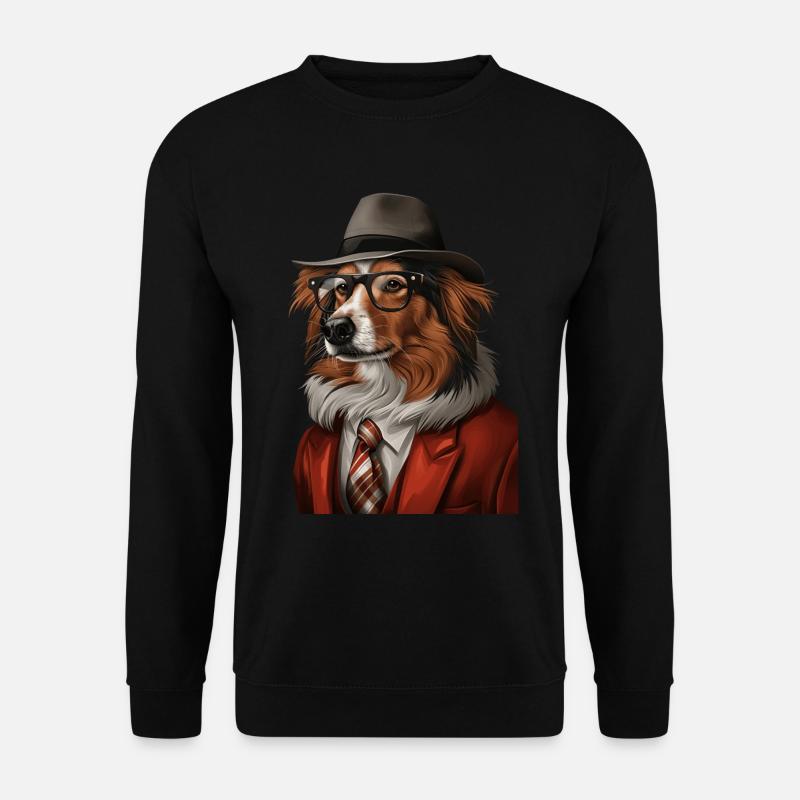 Shetland Sheepdog - Unisex Pullover - Schwarz