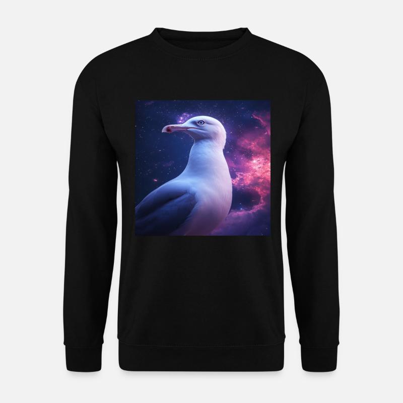 Möwe - Unisex Pullover - Schwarz