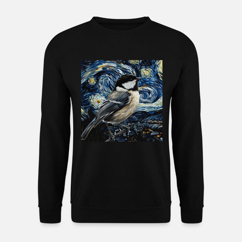 Meise - Unisex Pullover - Schwarz