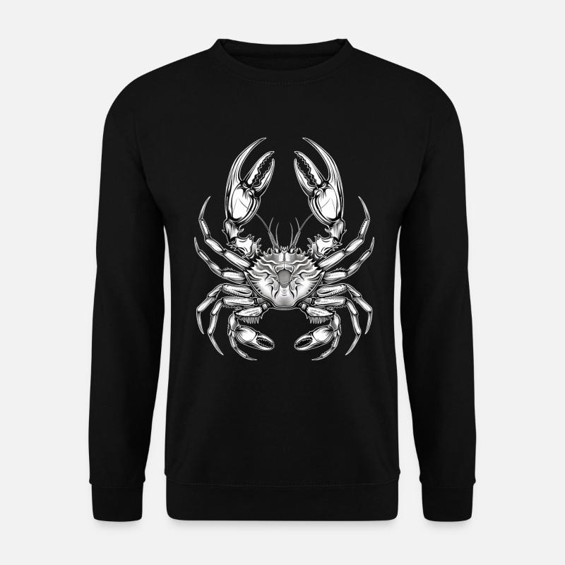 Krabbe - Unisex Pullover - Schwarz