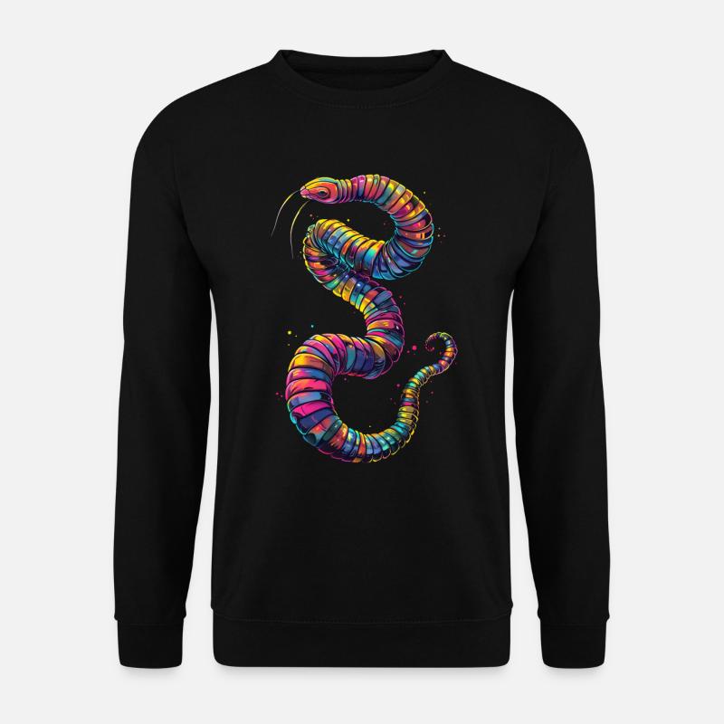 Wurm - Unisex Pullover - Schwarz