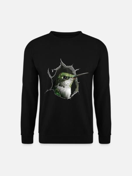 Kolibri - Unisex Pullover - Schwarz