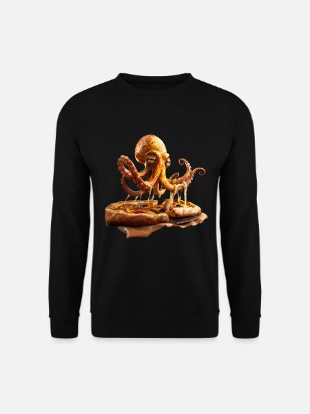 Tintenfisch - Unisex Pullover - Schwarz