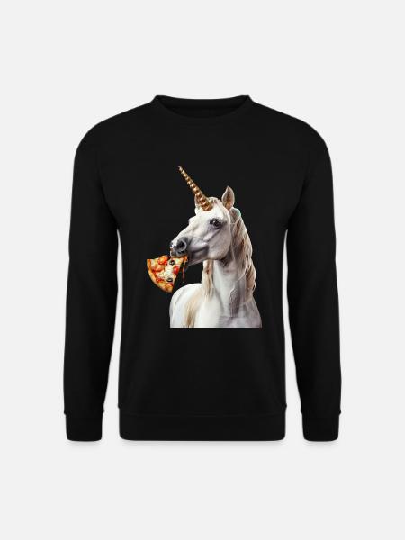 Einhorn - Unisex Pullover - Schwarz