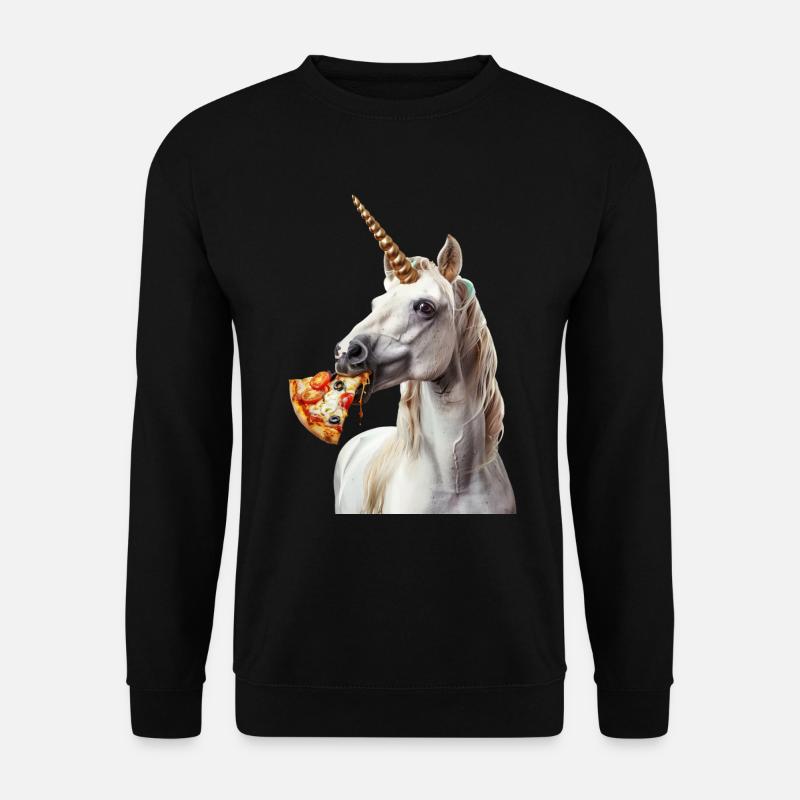 Einhorn - Unisex Pullover - Schwarz