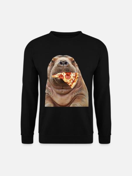 Walross - Unisex Pullover - Schwarz