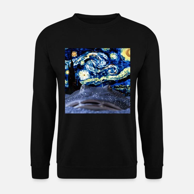 Stachelrochen - Unisex Pullover - Schwarz