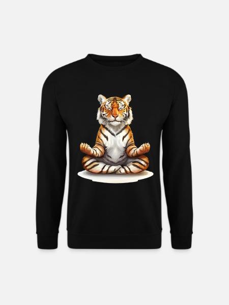 Tiger - Unisex Pullover - Schwarz