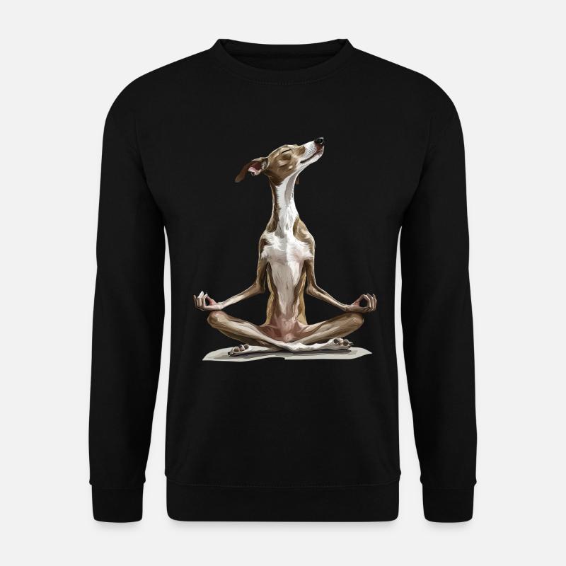 Windhund - Unisex Pullover - Schwarz