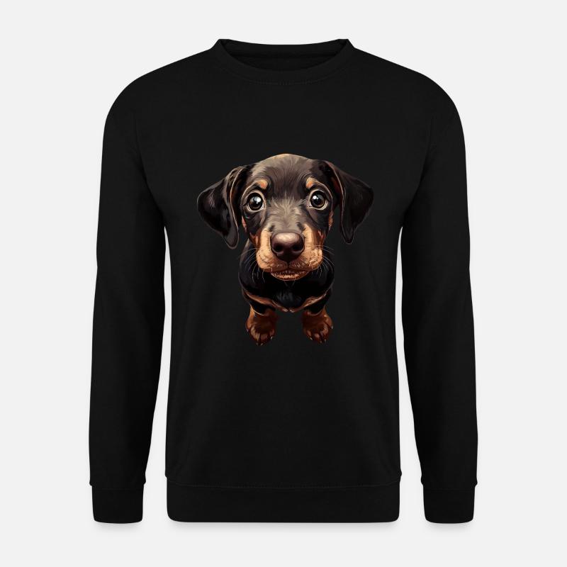 Dobermann - Unisex Pullover - Schwarz