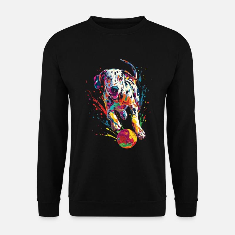 Dalmatiner - Unisex Pullover - Schwarz