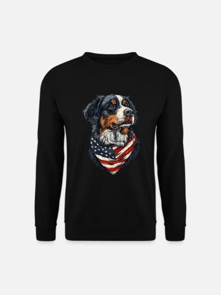 Berner Sennenhund - Unisex Pullover - Schwarz