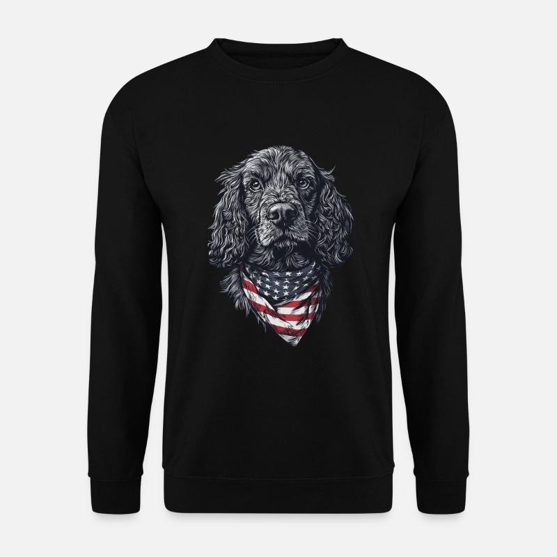 Cocker Spaniel - Unisex Pullover - Schwarz