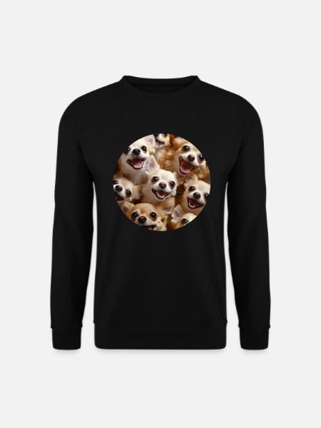 Chihuahua - Unisex Pullover - Schwarz
