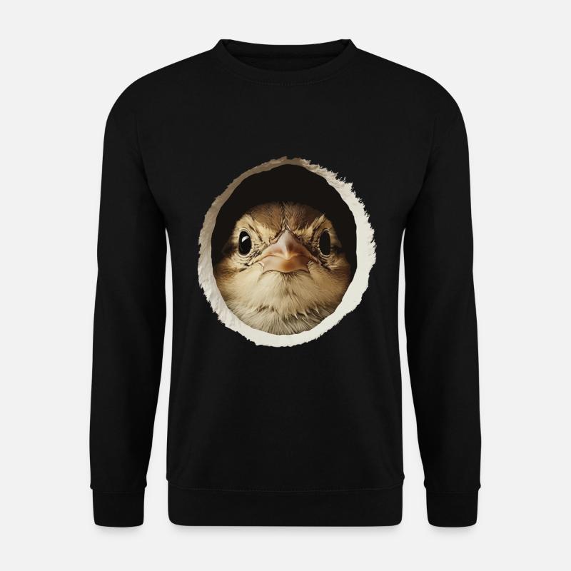 Finch Bird - Unisex Pullover - Schwarz