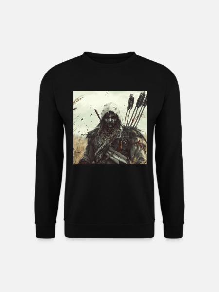 Indisch - Unisex Pullover - Schwarz