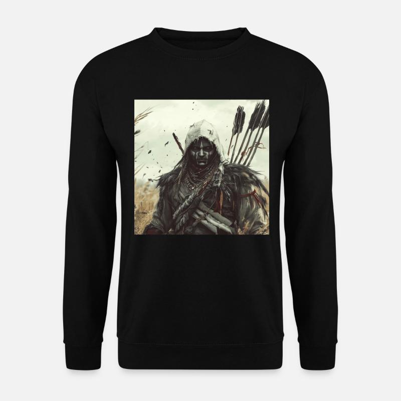 Indisch - Unisex Pullover - Schwarz
