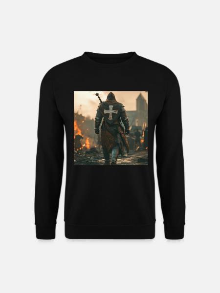 Soldat Krieger - Unisex Pullover - Schwarz