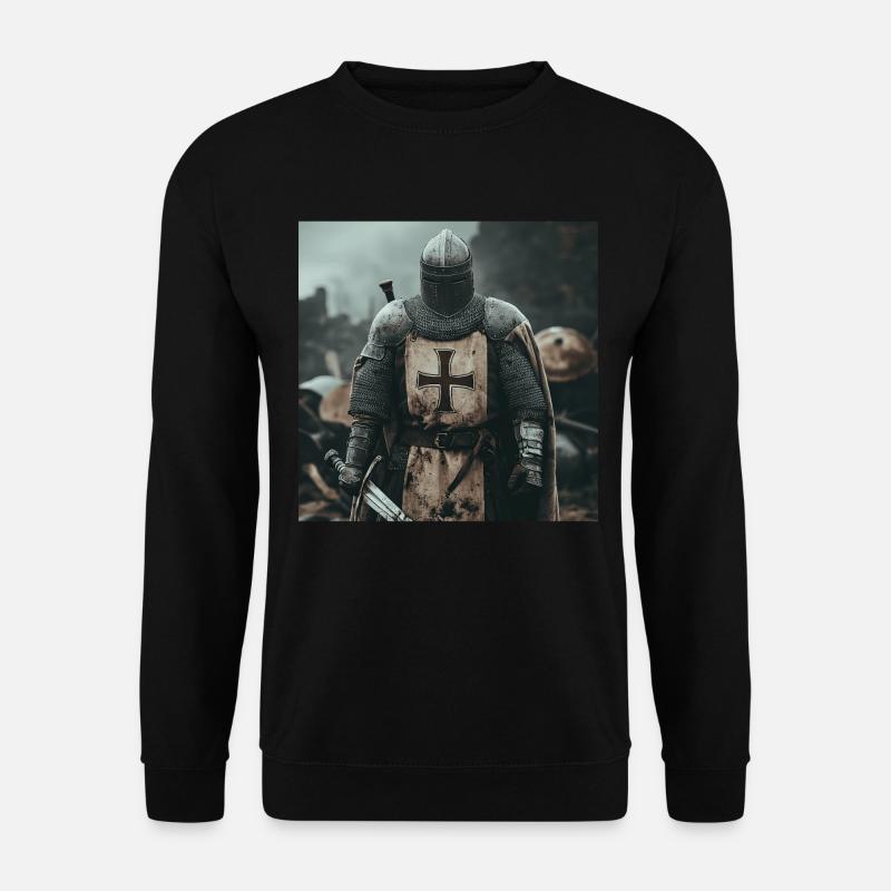 Soldat Krieger - Unisex Pullover - Schwarz