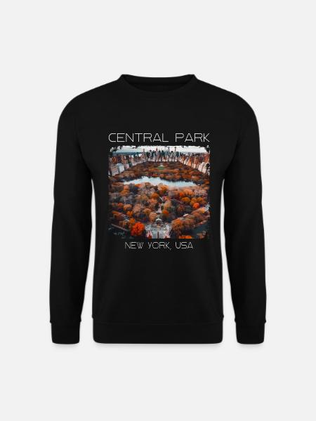 Zentralpark - Unisex Pullover - Schwarz